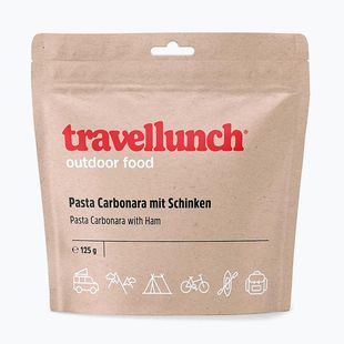 Liofilizuotas maistas travellunch Makaronai Carbonara su kumpiu 125 g