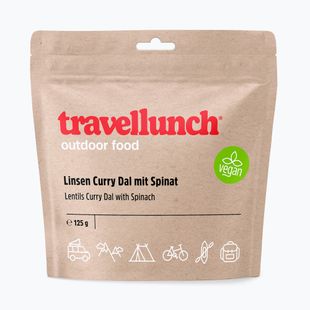 Liofilizuotas maistas travellunch Curry Dal su lęšiais ir špinatais Vege 125 g