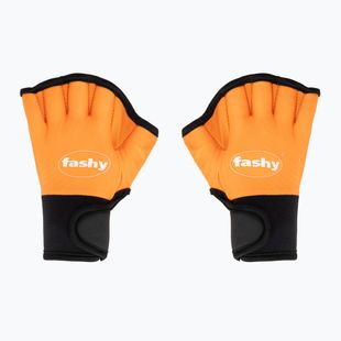 Neopreno pirštinės Fashy 4462 oranžinė/juoda