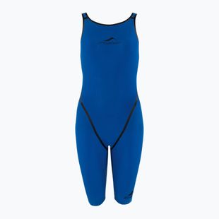 Moteriškas vientisas plaukimo kostiumas aquaFeel Neck to Knee Speedblue blue