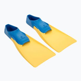 Plaukimo pelekai Aquafeel Swim Fin Floating yellow/blue