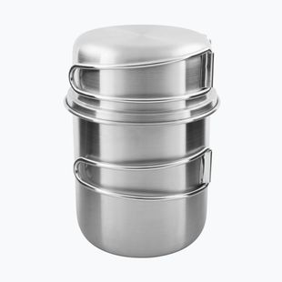 Turistinių indų rinkinys Tatonka Handle Mug 600 ml steel