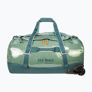 Krepšys ant ratukų Tatonka Barrel Roller 80 l sage green