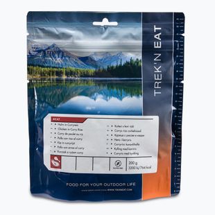 Liofilizuotas maistas Trek'n Eat Vištiena kario padaže su ryžiais