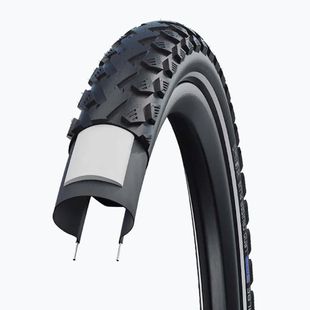 Dviračio padanga SCHWALBE Land Cruiser Plus Puncture Guard Green Compound 28 x 1.60 black reflective
