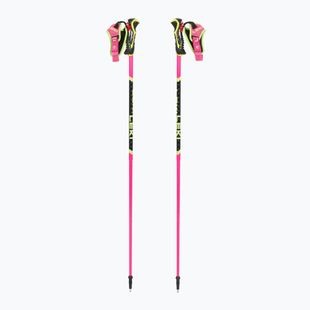 Slidinėjimo lazdos LEKI Venom SL 3D neon pink/black/neon yellow