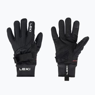 LEKI CC Thermo Shark slidinėjimo pirštinės juodos spalvos 652908301065