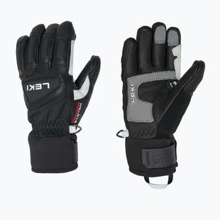 Moteriškos slidininkų pirštinės LEKI Griffin Pro 3D black