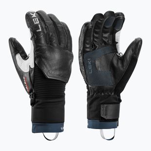 Vyriškos slidinėjimo pirštinės LEKI Hevon Pro 3D black/marine