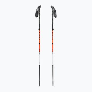 Žygio lazdos LEKI Skysolo FX.One Carbon neon orange/white/black