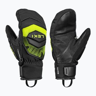 Slidinėjimo pirštinės LEKI WCR Core TR Mitt black/neon yellow