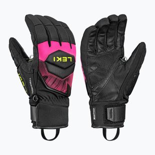 Slidinėjimo pirštinės LEKI WCR Core TR black/neon pink/neon yellow