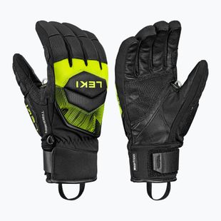 Slidinėjimo pirštinės LEKI WCR Core TR black/neon yellow