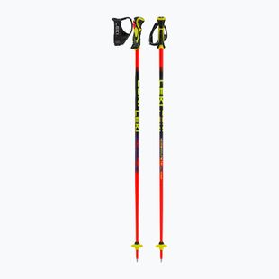 Vaikiškos slidžių lazdos LEKI WCR Evo Lite SL TR bright red/black/neon yellow