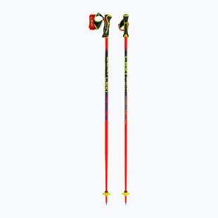 Vaikiškos slidžių lazdos LEKI WCR Pro Lite SL TR bright red/black/neon yellow