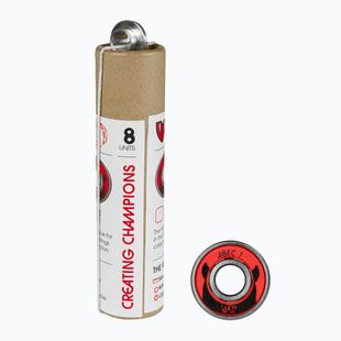 WICKED ABEC 7 8 pakuočių raudonos/juodos spalvos guoliai 310031