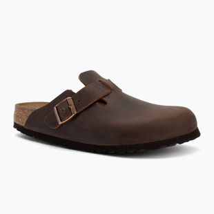 Šlepetės BIRKENSTOCK Boston LEOI Narrow habana
