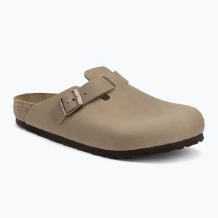 Šlepetės BIRKENSTOCK Boston LEOI Regular tabacco brown