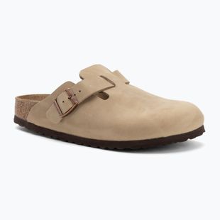 Šlepetės BIRKENSTOCK Boston LEOI Narrow tabacco brown