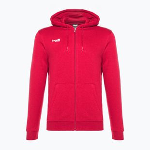 Vyriški Capelli Basics Adult Zip Hoodie futbolo džemperiai raudoni