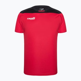 Vyriški futbolo marškinėliai Capelli Tribeca Adult Training red/black