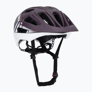 Dviračio šalmas UVEX Quatro CC plum/white matt
