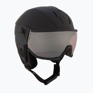 Slidinėjimo šalmas UVEX Instinct Visor PRO V black matt/silver/silver