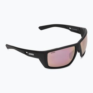 Akiniai nuo saulės UVEX Mtn Venture CV black matt/mirror pink