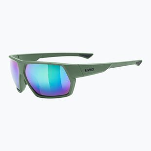 Akiniai nuo saulės UVEX Sportstyle 238 moss matt/mirror green