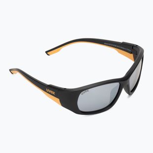 Vaikiški akiniai nuo saulės UVEX Sportstyle 514 black matt/mirror silver