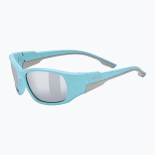 Vaikiški akiniai nuo saulės UVEX Sportstyle 514 lightblue matt/mirror silver