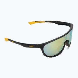 Vaikiški akiniai nuo saulės Sportstyle 515 black matt/mirror yellow