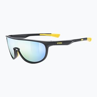 Vaikiški akiniai nuo saulės Sportstyle 515 black matt/mirror yellow