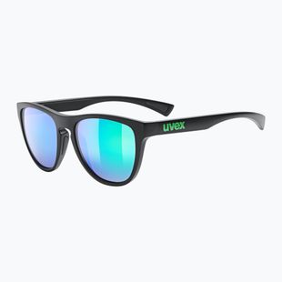 Akiniai nuo saulės UVEX Esntl Spirit black matt/mirror green