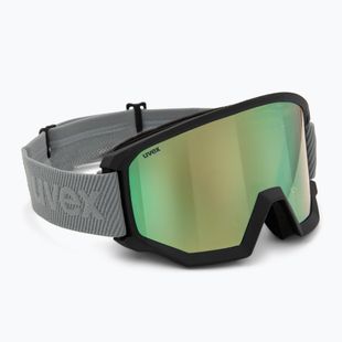 Slidinėjimo akiniai UVEX Athletic CV black matt/mirror opal colorvision yellow