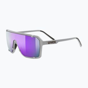 Akiniai nuo saulės UVEX Esntl Epic grey matt/mirror purple