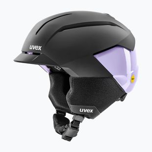Slidinėjimo šalmas UVEX Levitate MIPS black/lavender matt
