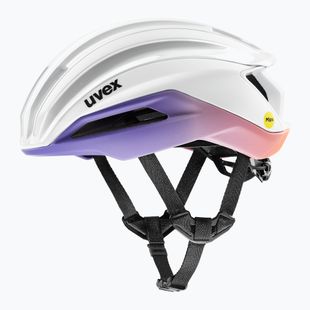 Dviračio šalmas UVEX Surge Aero MIPS white/lilac apricot matt