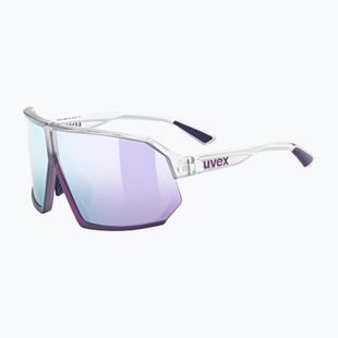 Akiniai nuo saulės UVEX Sportstyle 237 clear/metallic purple/mirror lavender