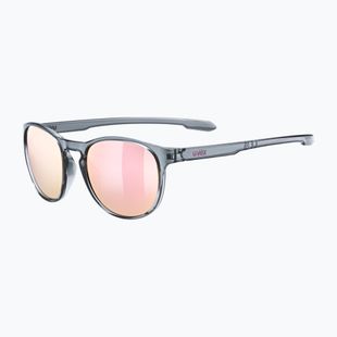 Akiniai nuo saulės UVEX LGL 53 smoke/mirror pink