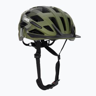 Vaikiškas dviratininko šalmas UVEX Air Wing 2 CC dark olive/black matt