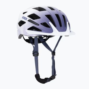 Vaikiškas dviratininko šalmas UVEX Air Wing 2 CC lilac/white matt