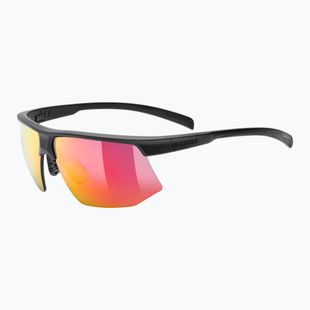 Akiniai nuo saulės UVEX Aerios black matte