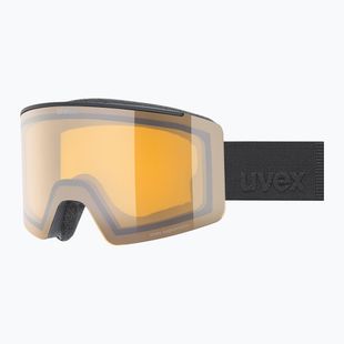 Slidinėjimo akiniai UVEX Ignite LG S2 black Mmatt/yellow