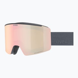Slidinėjimo akiniai UVEX Ignite FM S3 black matt/mirror rose