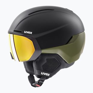 Snieglenčių šalmas UVEX Horizon CV black/khaki matt