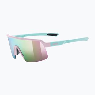Vaikiški saulės akiniai UVEX Dyrt Jr pink/green matt/mirror pink