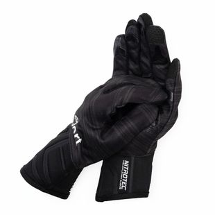 Uhlsport Nitrotec sportininko pirštinės juodos 100096901