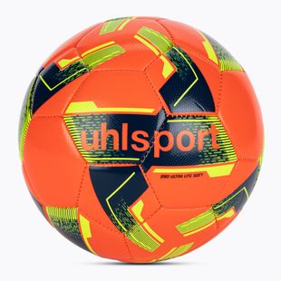 Futbolo kamuolys uhlsport Lite Soft 290 fluo red/navy/fluo yellow dydis 5