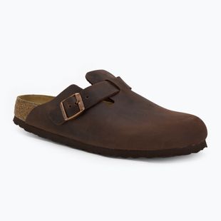 Šlepetės BIRKENSTOCK Boston SFB LEOI Narrow habana